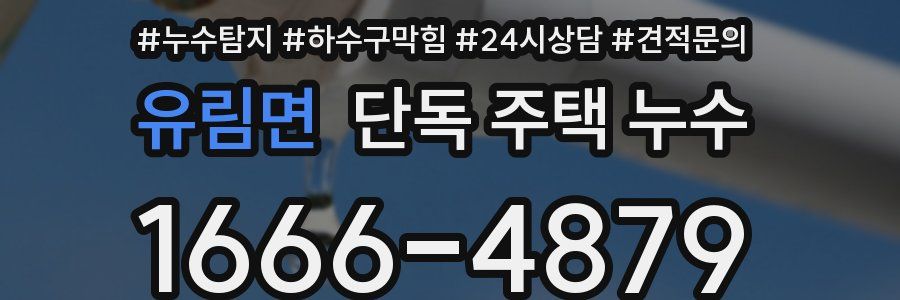 유림면 단독 주택 누수