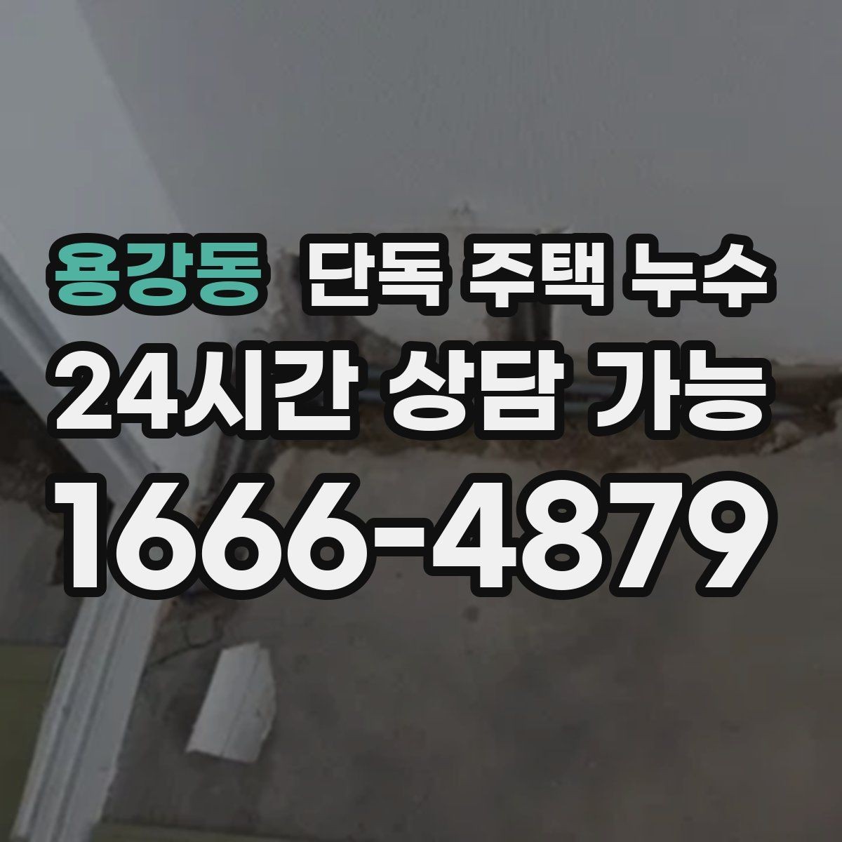 용강동 단독 주택 누수 한 번에 끝내는 점검 흐름 한눈에 정리