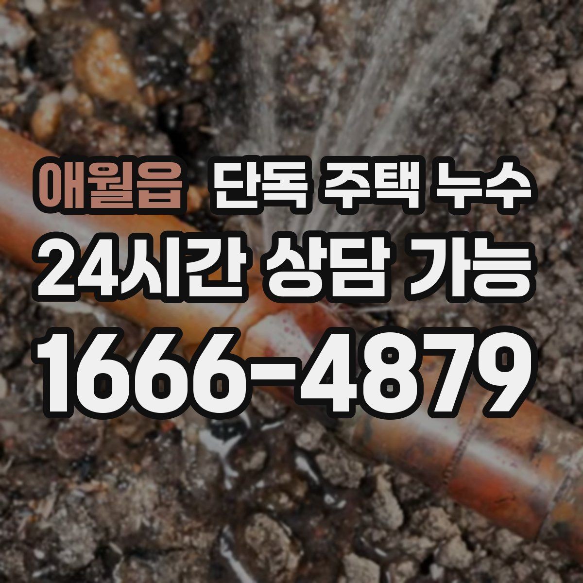 애월읍 단독 주택 누수 난방이 약해지며 바닥이 젖을 때