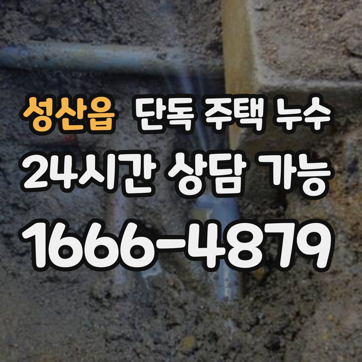 성산읍 단독 주택 누수
