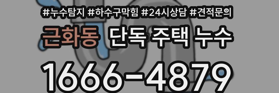 근화동 단독 주택 누수