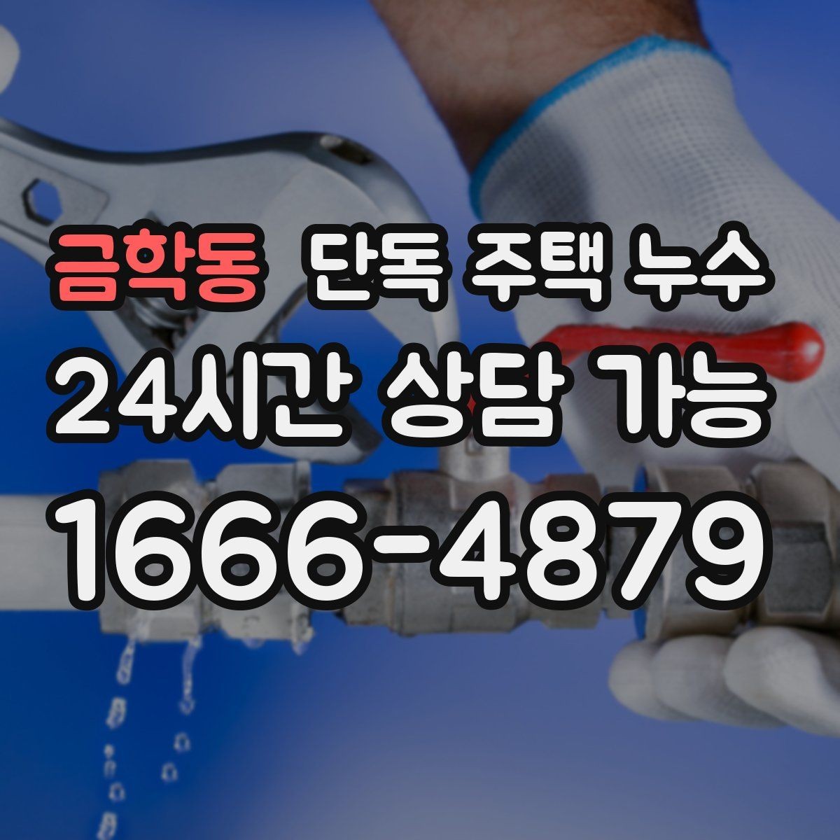 금학동 단독 주택 누수 세면대·싱크대 하부 누수 흔한 원인