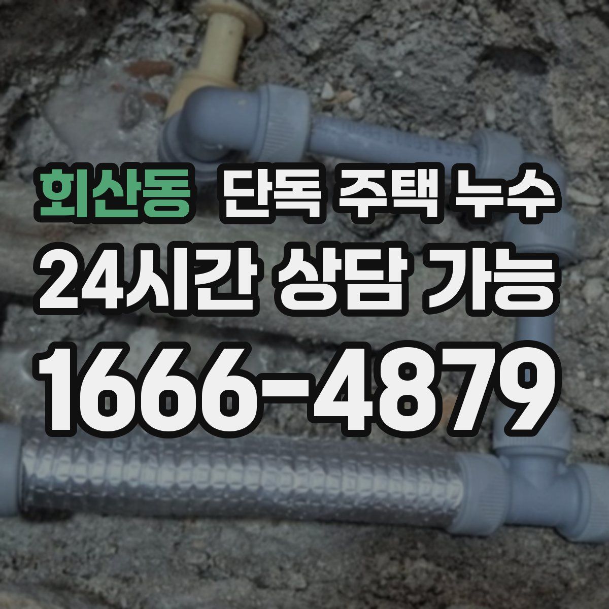 회산동 단독 주택 누수