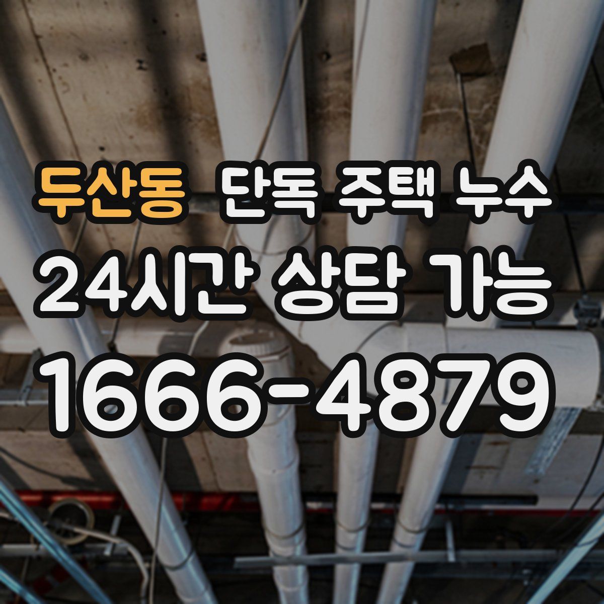 두산동 단독 주택 누수