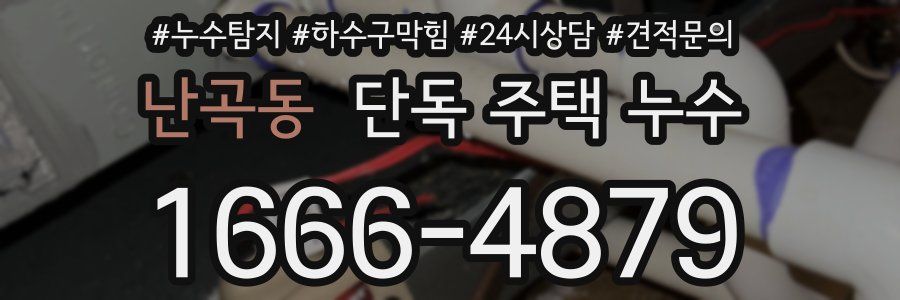 난곡동 단독 주택 누수