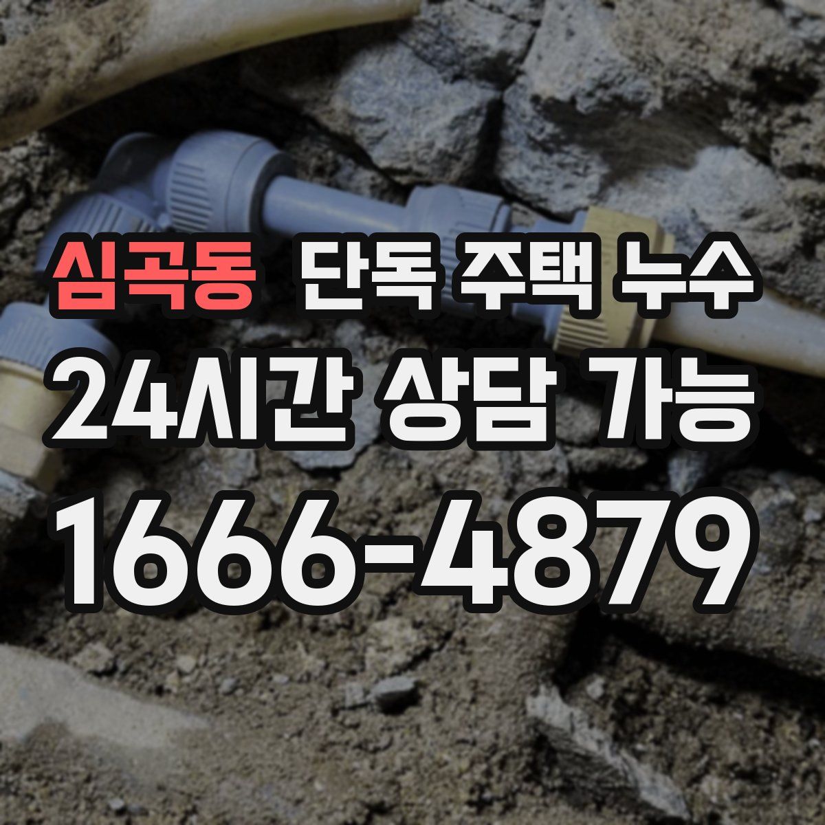 심곡동 단독 주택 누수