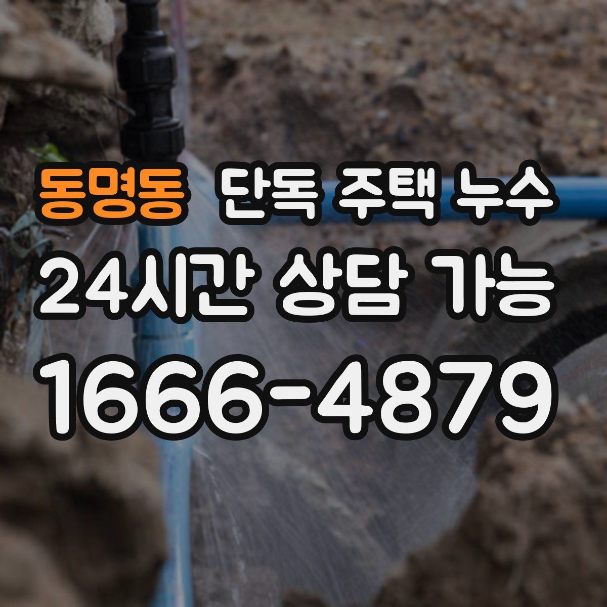 동명동 단독 주택 누수 겨울 이후 갑자기 나타나는 누수 징후
