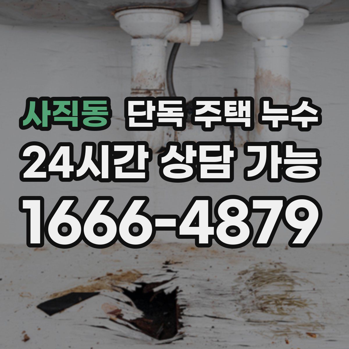 사직동 단독 주택 누수