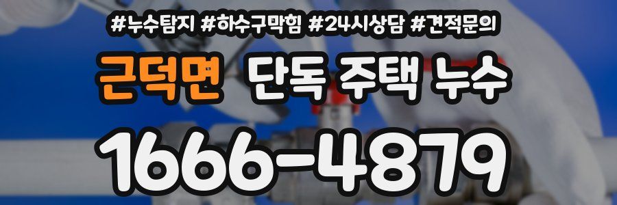 근덕면 단독 주택 누수