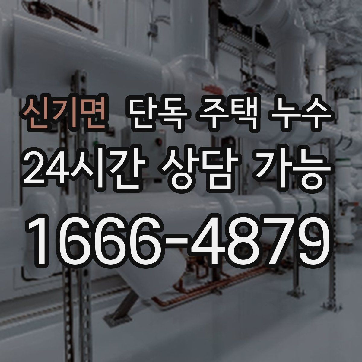 신기면 단독 주택 누수 홈통이 넘쳐 실내 누수로 이어지는 경우