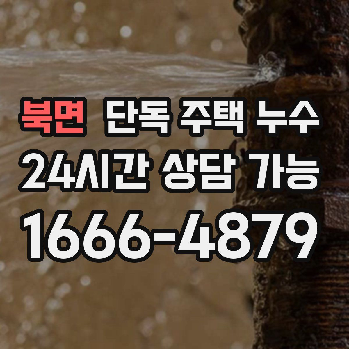 북면 단독 주택 누수