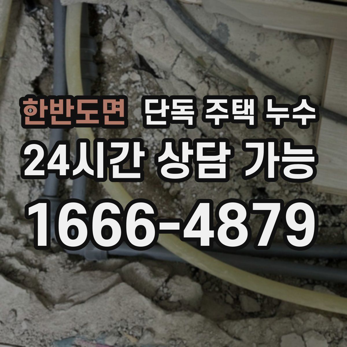 한반도면 단독 주택 누수