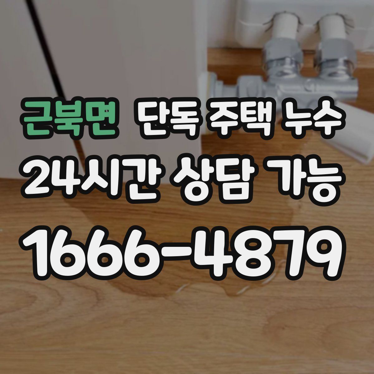 근북면 단독 주택 누수