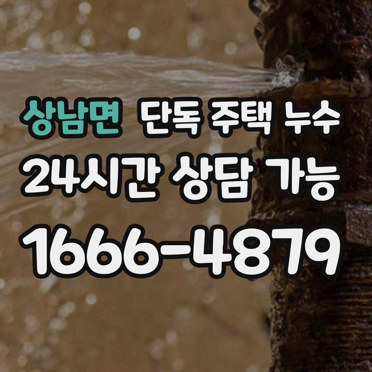 상남면 단독 주택 누수