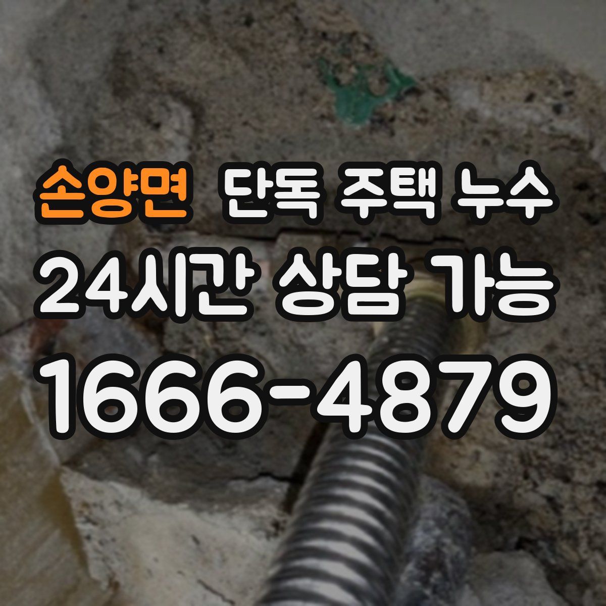 손양면 단독 주택 누수