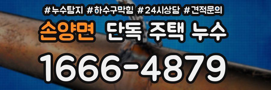 손양면 단독 주택 누수