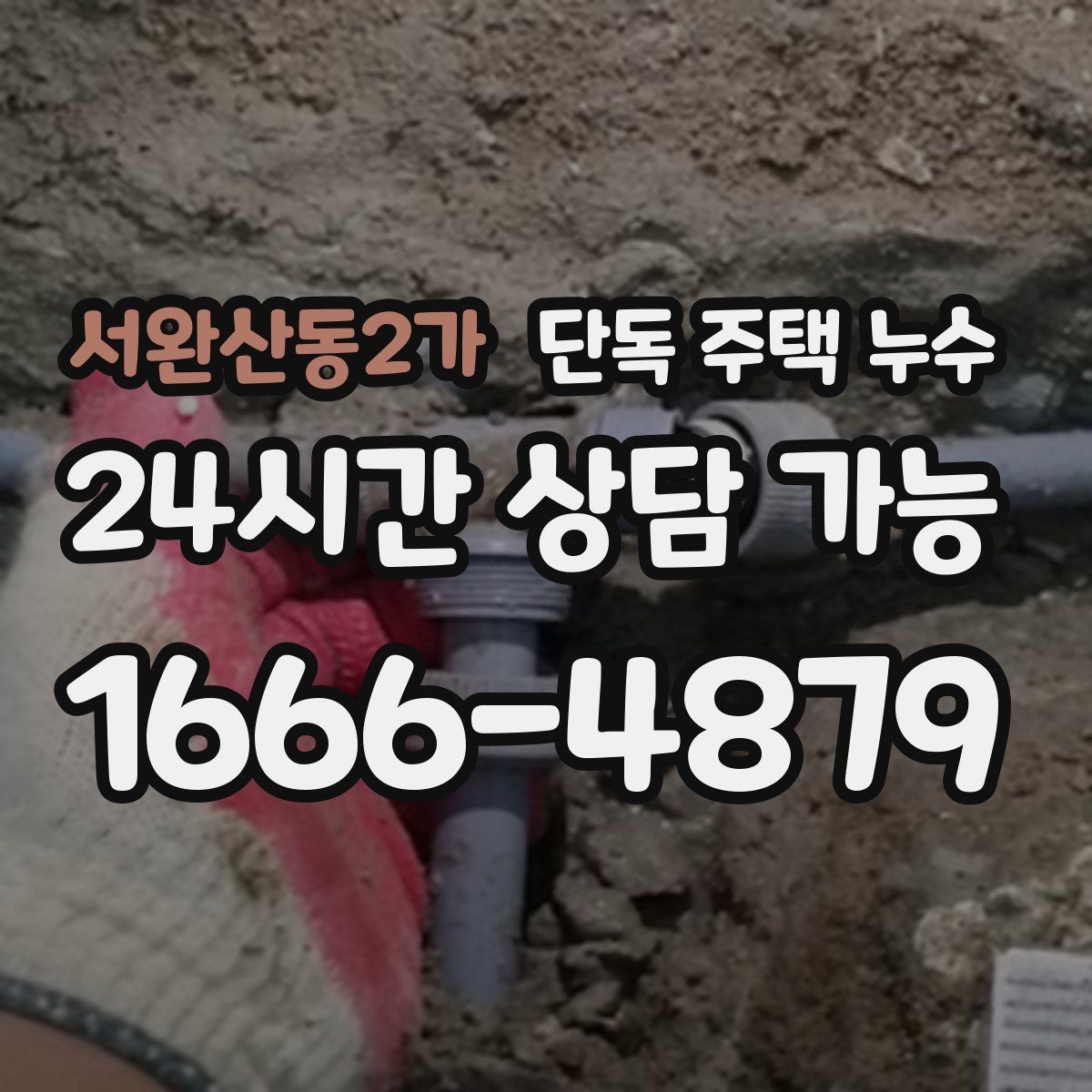 서완산동2가 단독 주택 누수 욕실 주변만 젖는다면 방수부터 점검