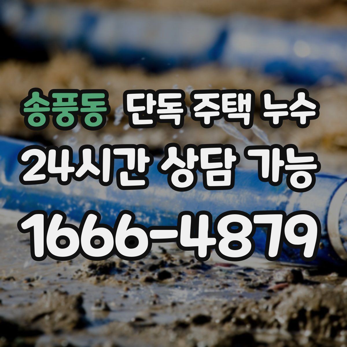 송풍동 단독 주택 누수 장마철에 갑자기 발생하는 대표 원인
