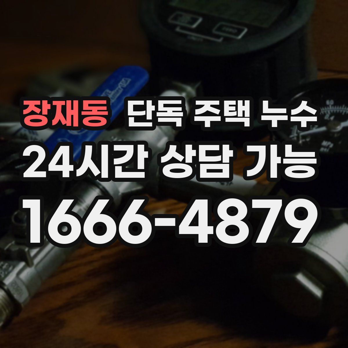 장재동 단독 주택 누수