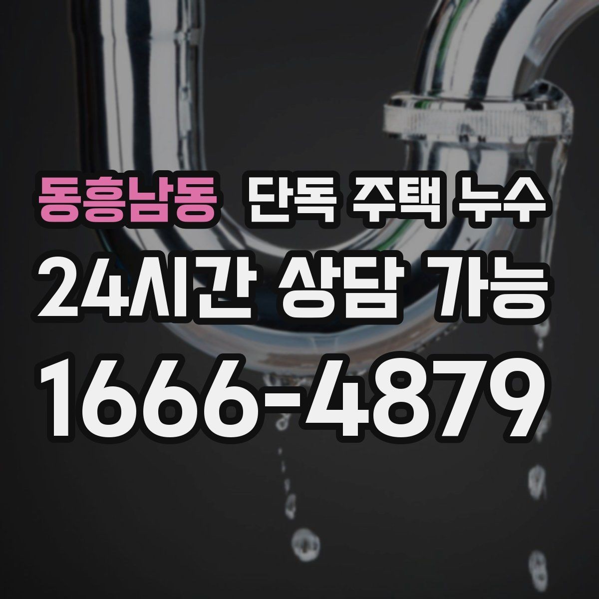동흥남동 단독 주택 누수 샤워 후 거실 쪽까지 습기가 퍼질 때