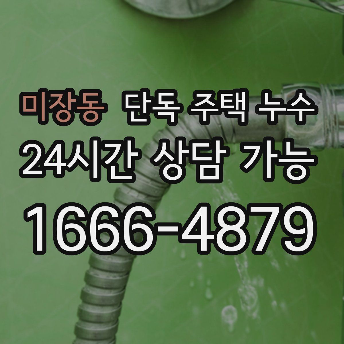 미장동 단독 주택 누수