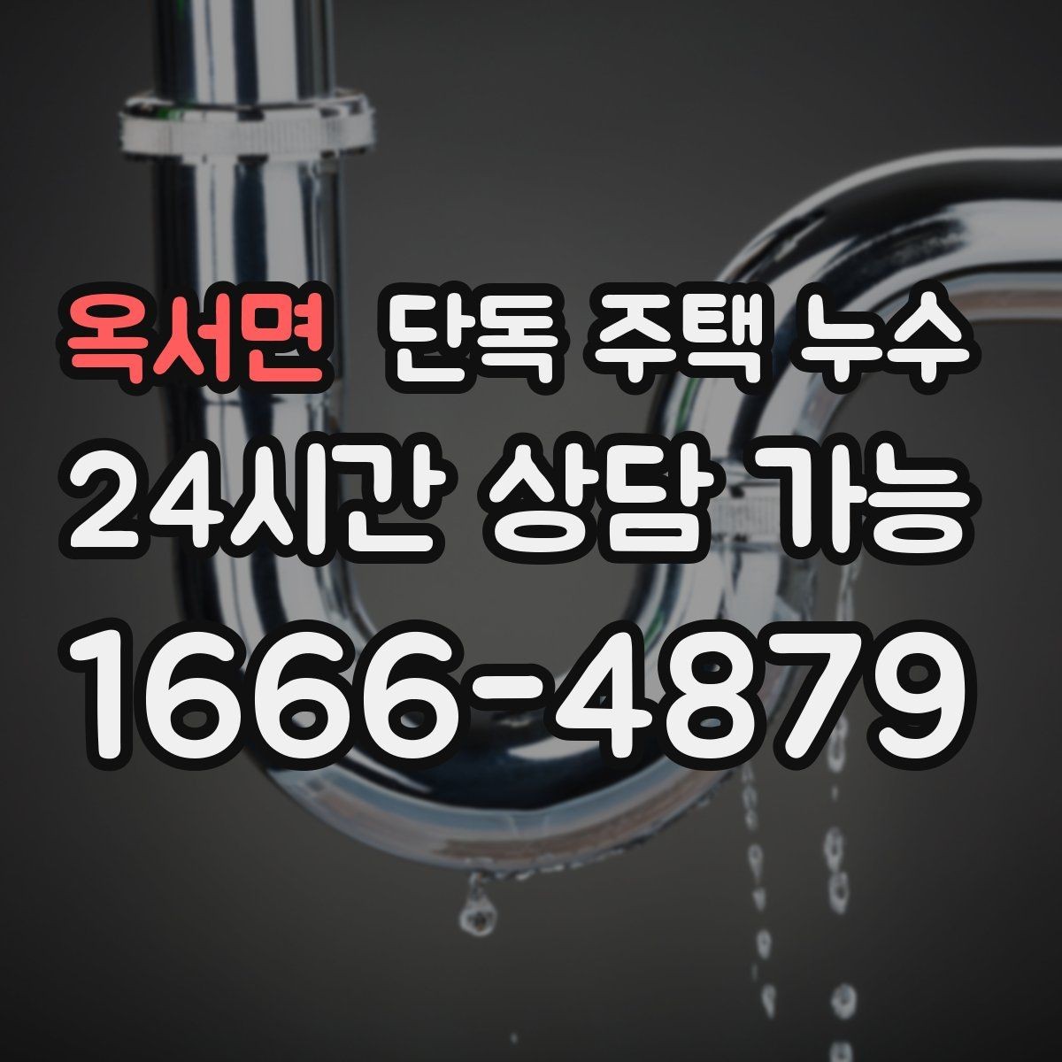 옥서면 단독 주택 누수 밤사이 갑자기 천장이 젖는 경우