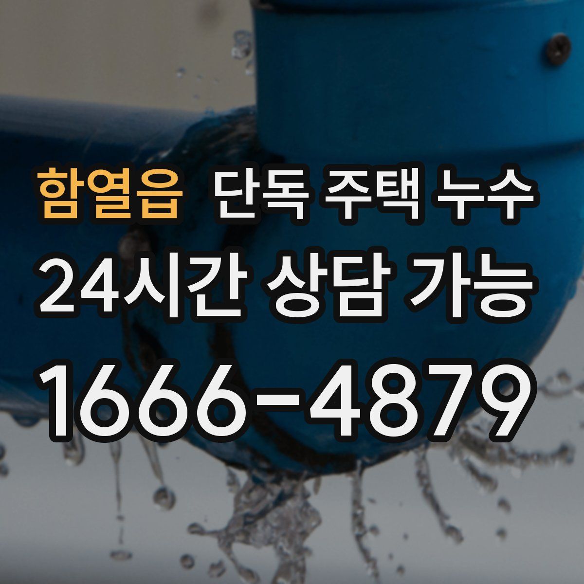 함열읍 단독 주택 누수