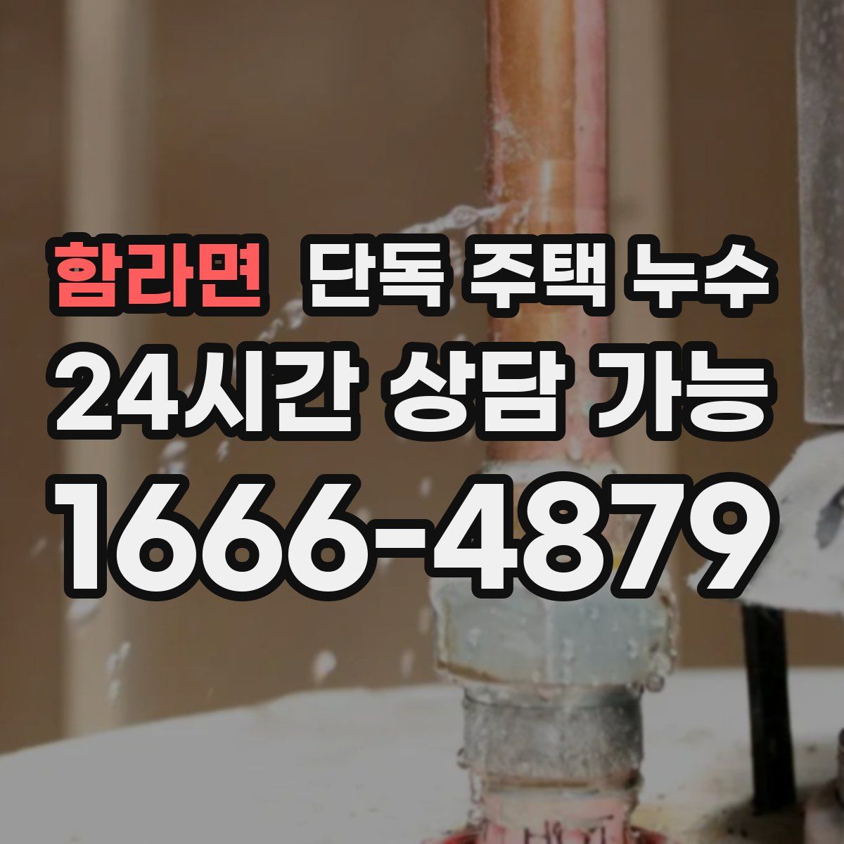 함라면 단독 주택 누수