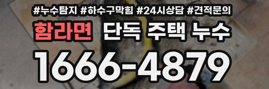 함라면 단독 주택 누수