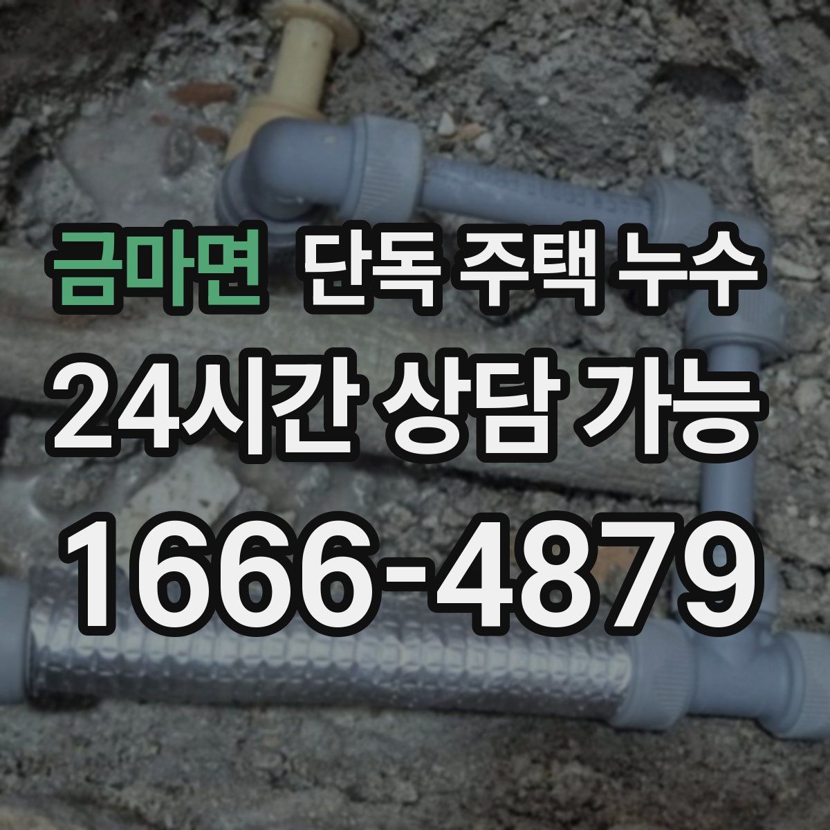 금마면 단독 주택 누수