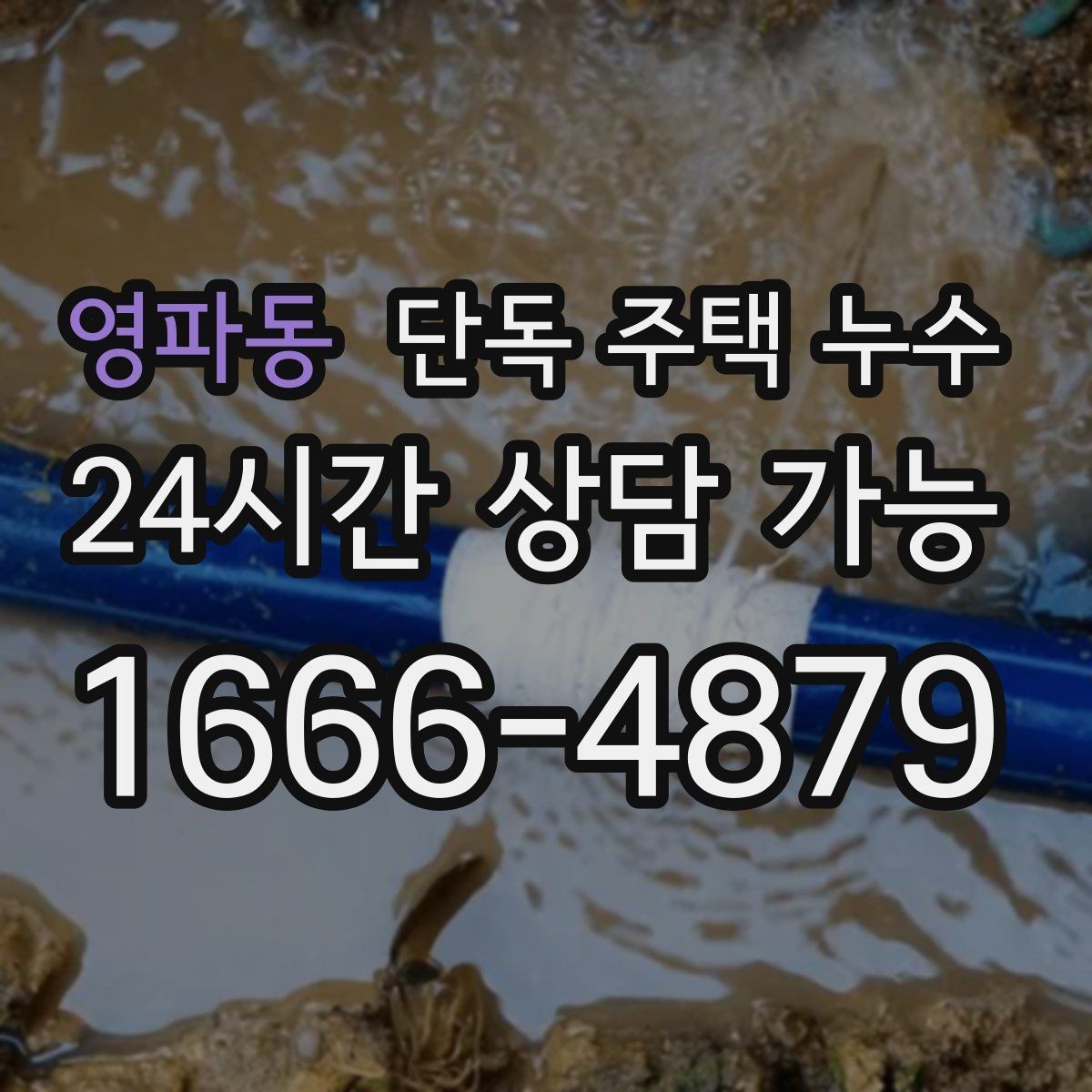 영파동 단독 주택 누수 비가 그치면 멈추는 누수의 특징