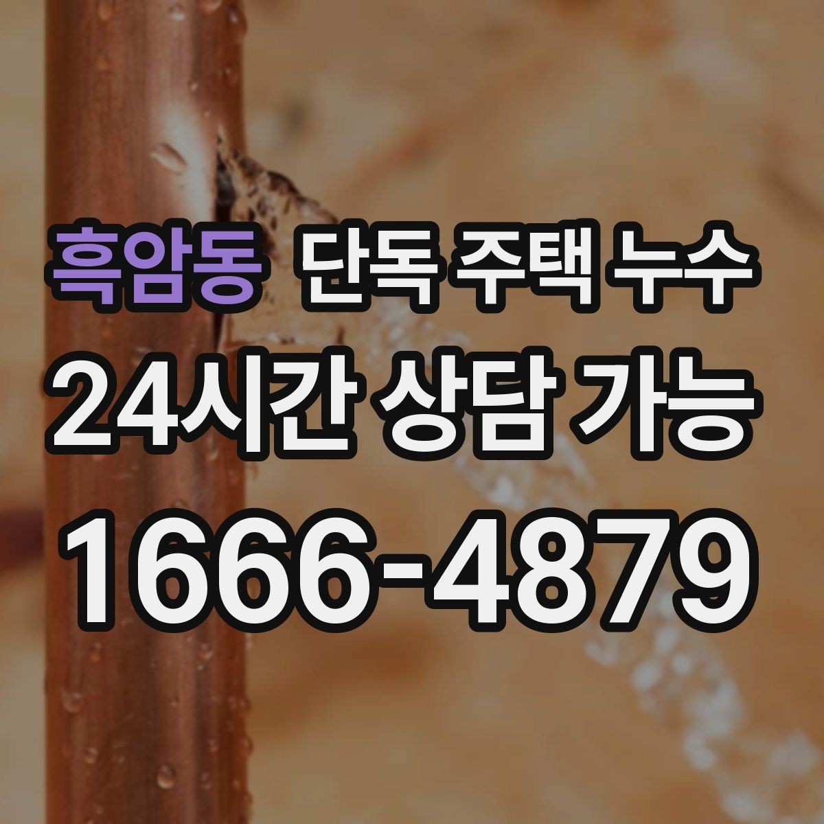 흑암동 단독 주택 누수 누전 차단기 내려갈 때 같이 확인할 점