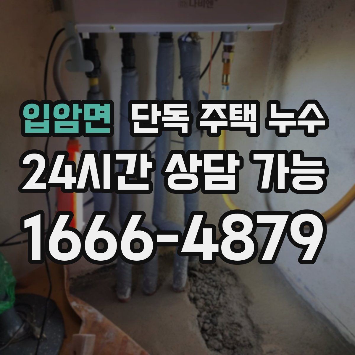 입암면 단독 주택 누수 마당 배수로가 막혔을 때 실내 영향