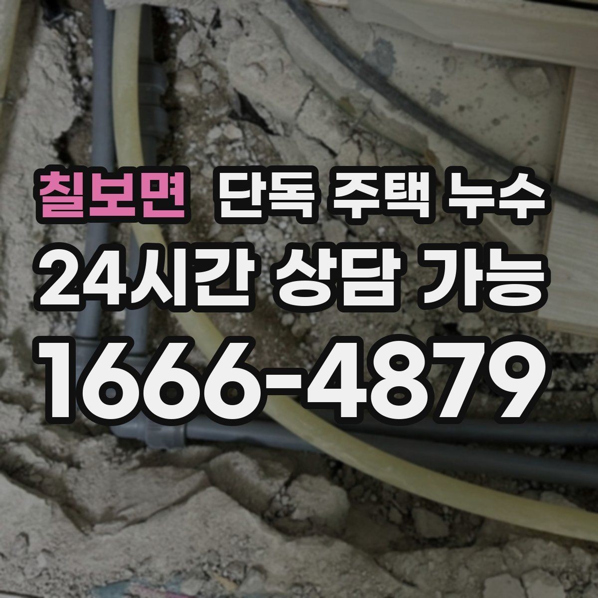 칠보면 단독 주택 누수 욕실 문턱 주변 물이 고일 때