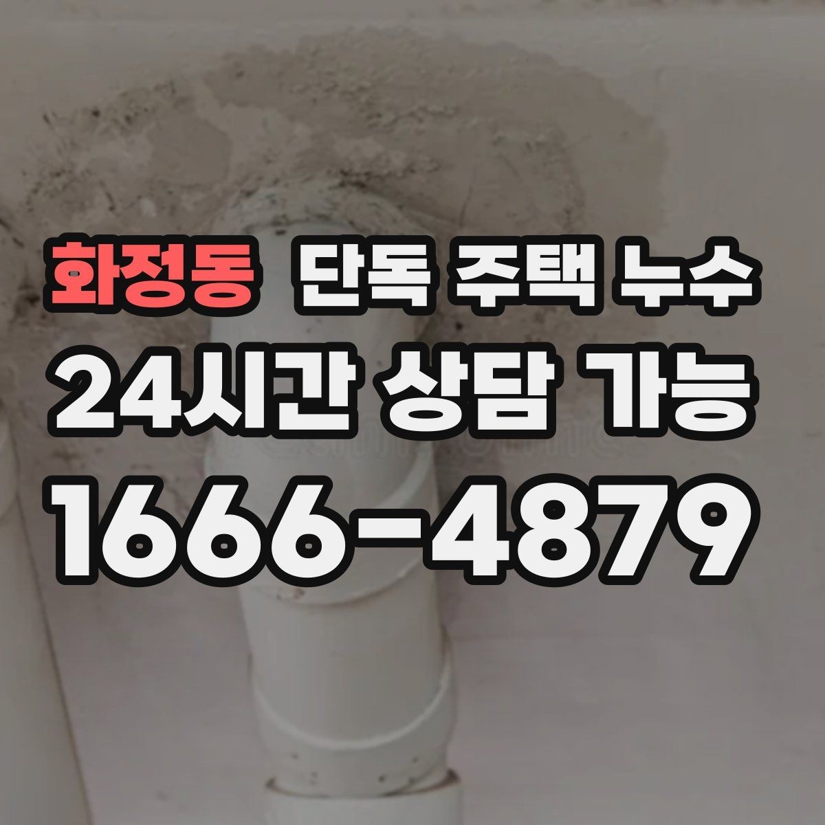 화정동 단독 주택 누수 작은 물자국도 놓치면 안 되는 이유