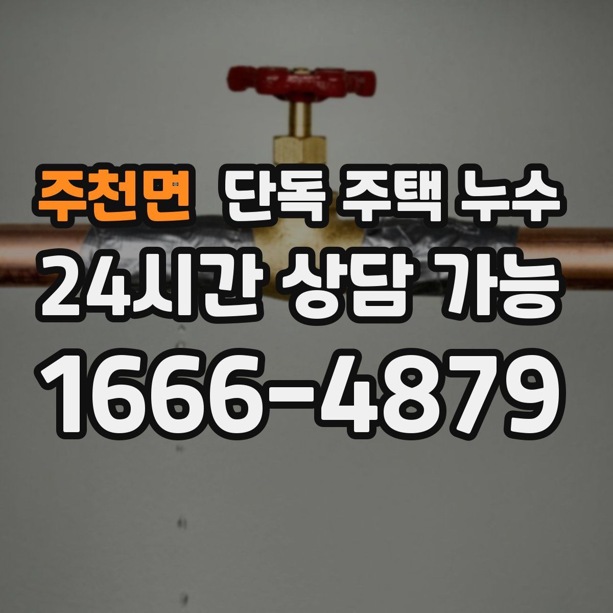 주천면 단독 주택 누수