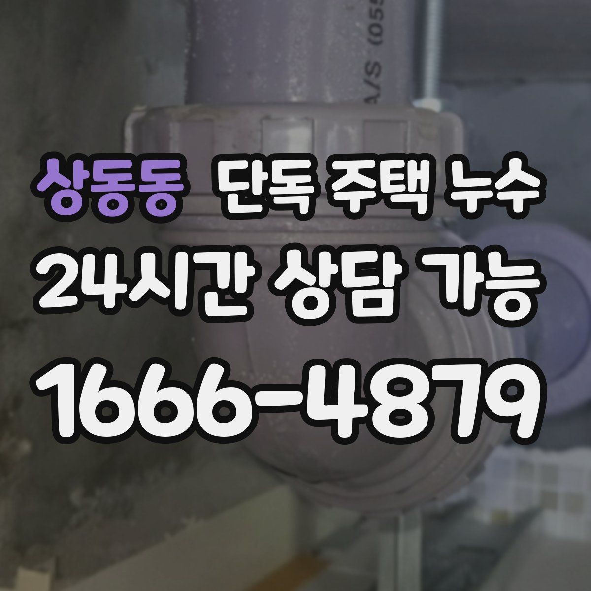 상동동 단독 주택 누수 가구·바닥 피해 줄이는 응급 대응