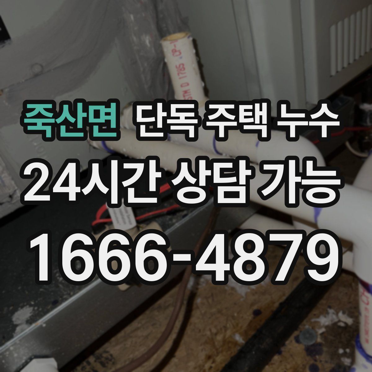 죽산면 단독 주택 누수