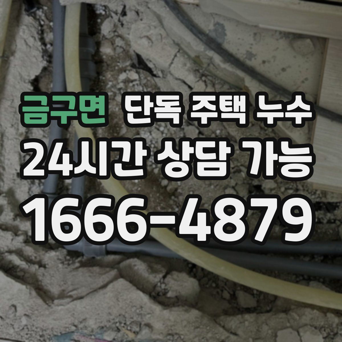 금구면 단독 주택 누수