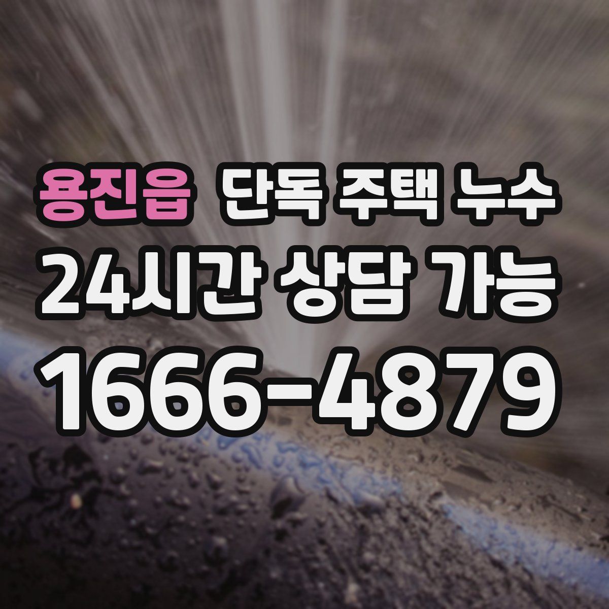 용진읍 단독 주택 누수