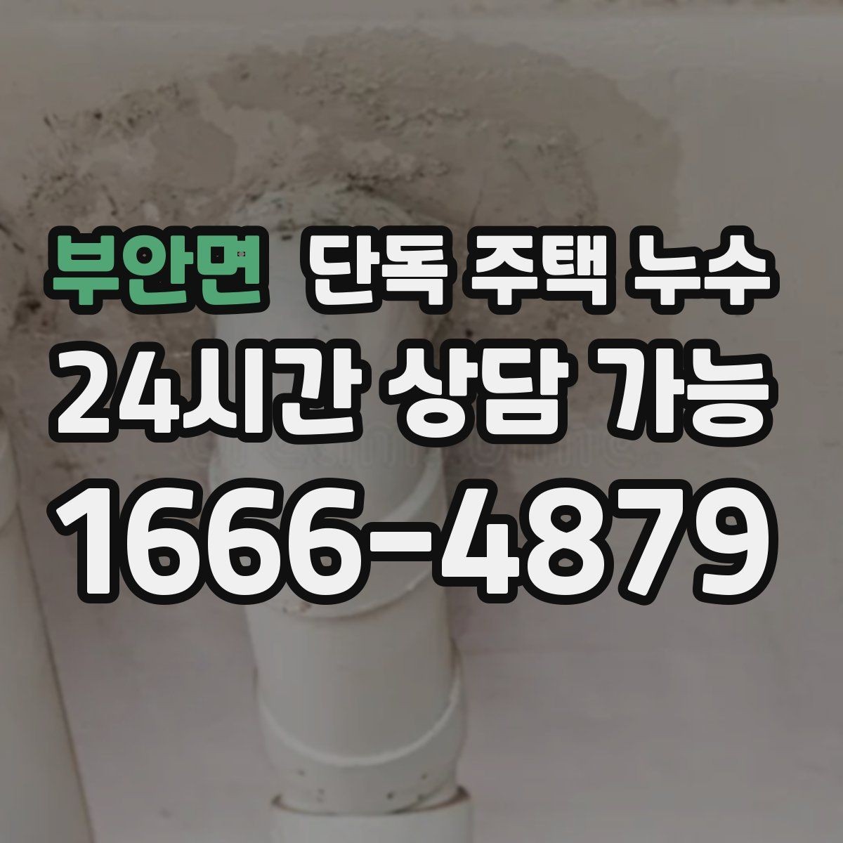 부안면 단독 주택 누수 변기 주변 물 고임 원인과 대처