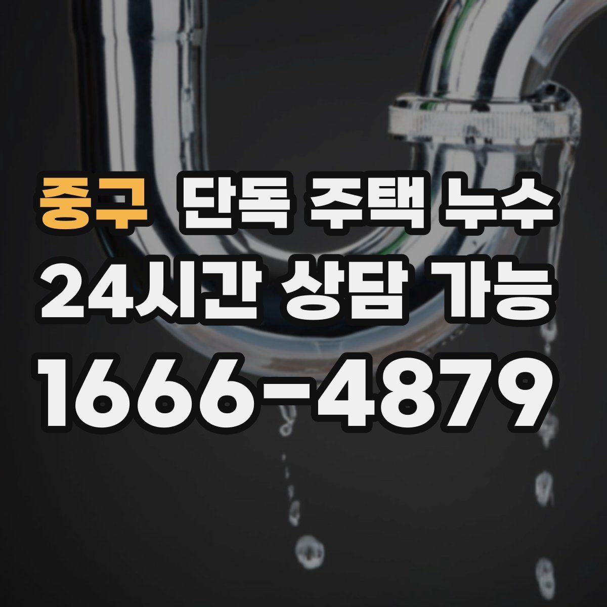 중구 단독 주택 누수