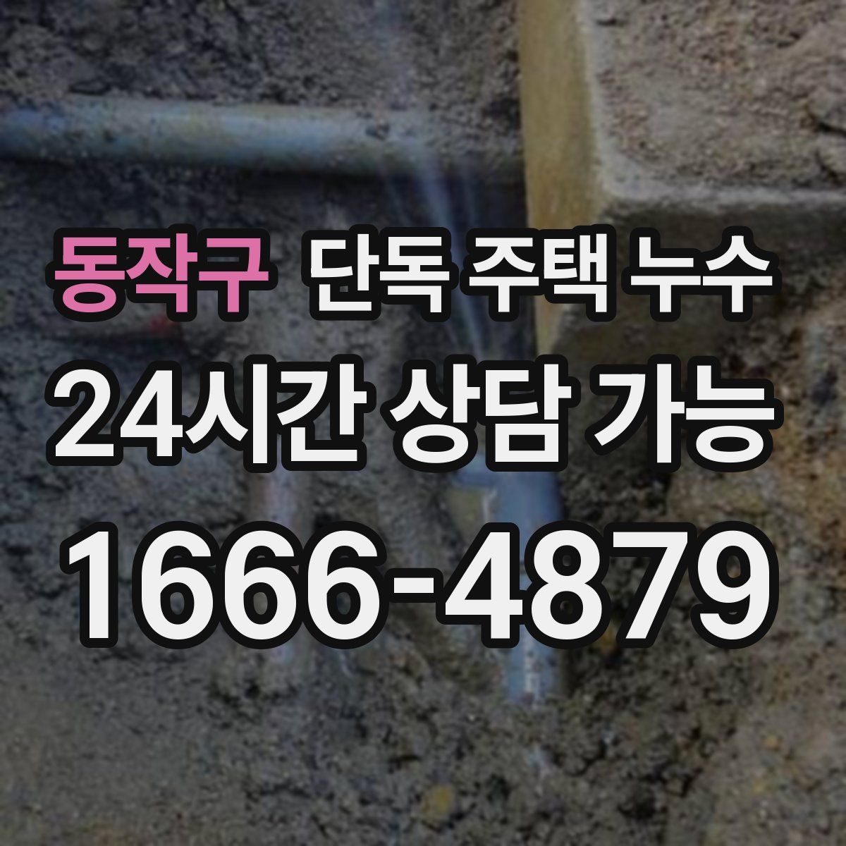 동작구 단독 주택 누수