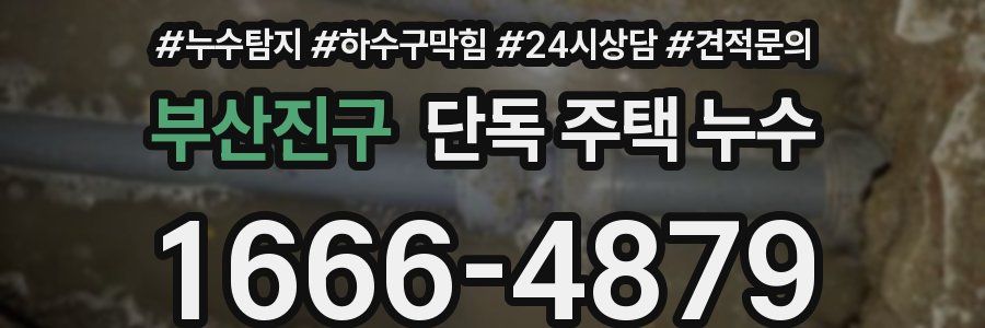 부산진구 단독 주택 누수