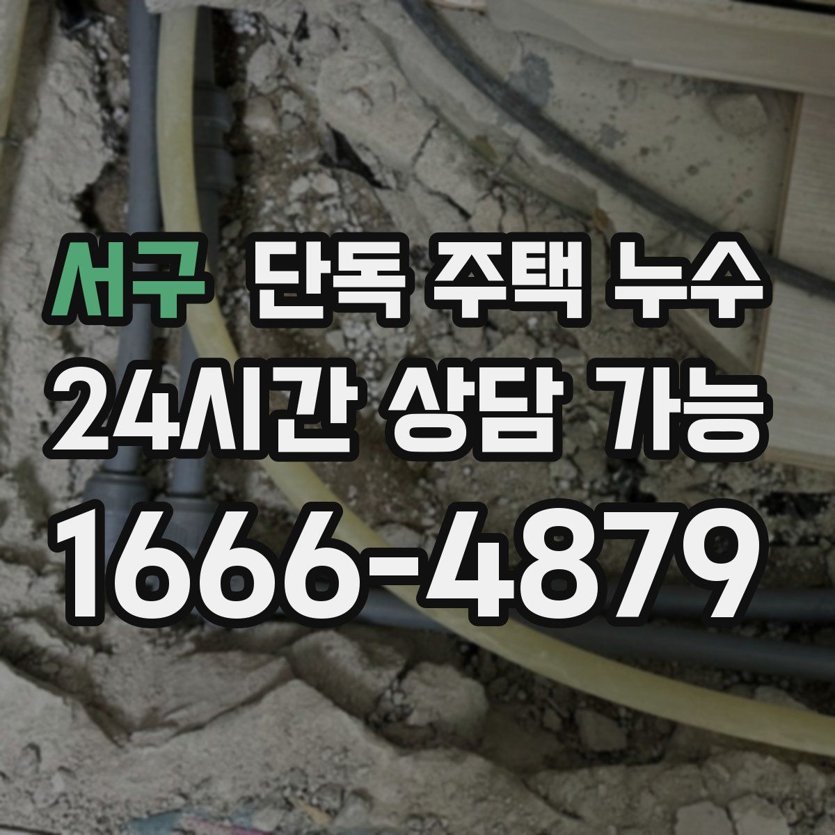 서구 단독 주택 누수