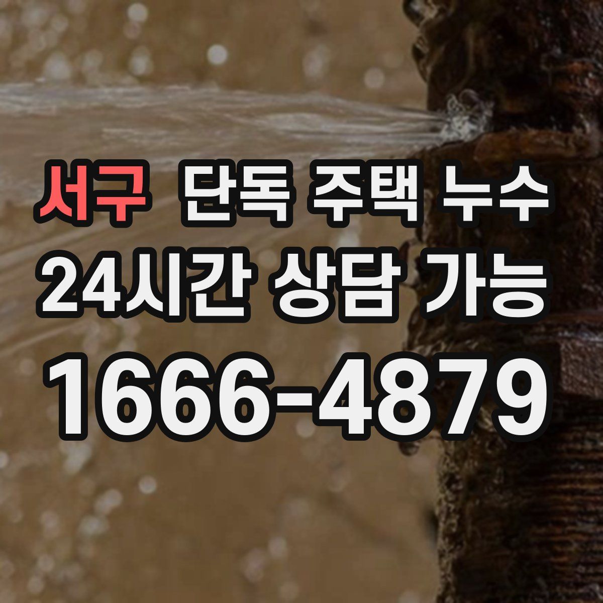 서구 단독 주택 누수