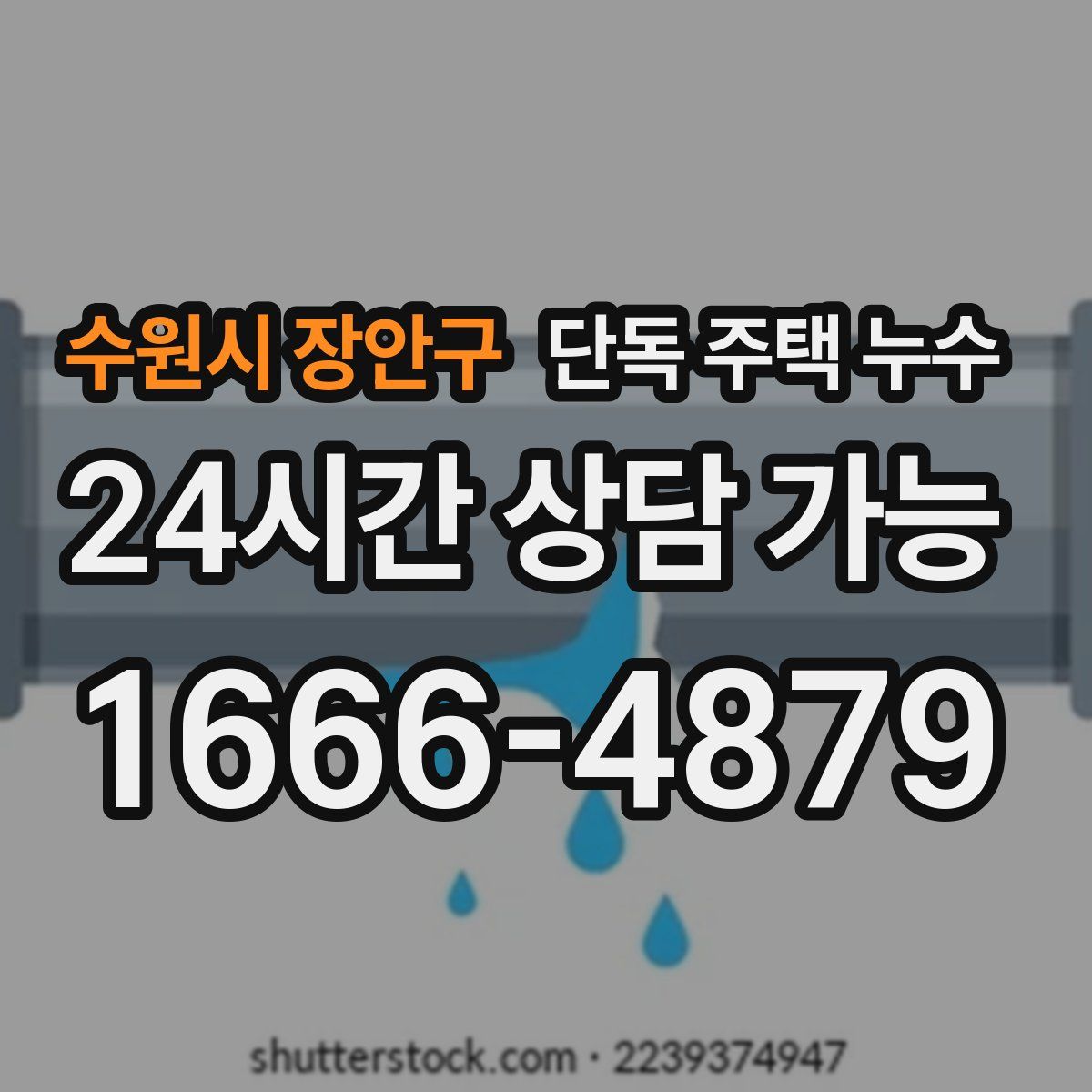 수원시 장안구 단독 주택 누수