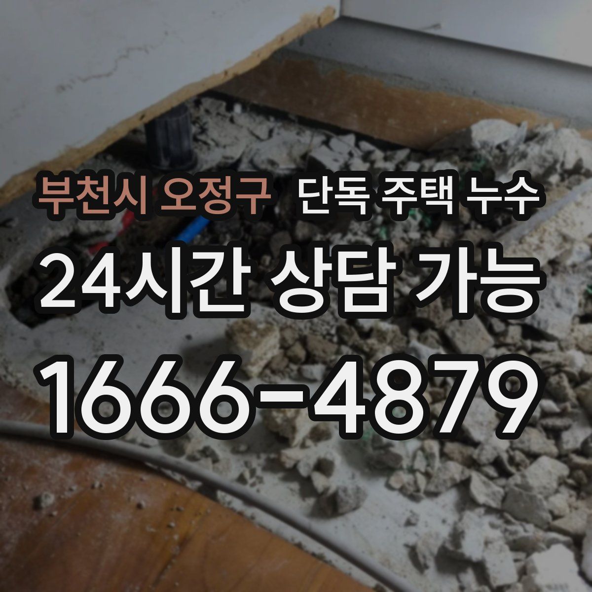 부천시 오정구 단독 주택 누수