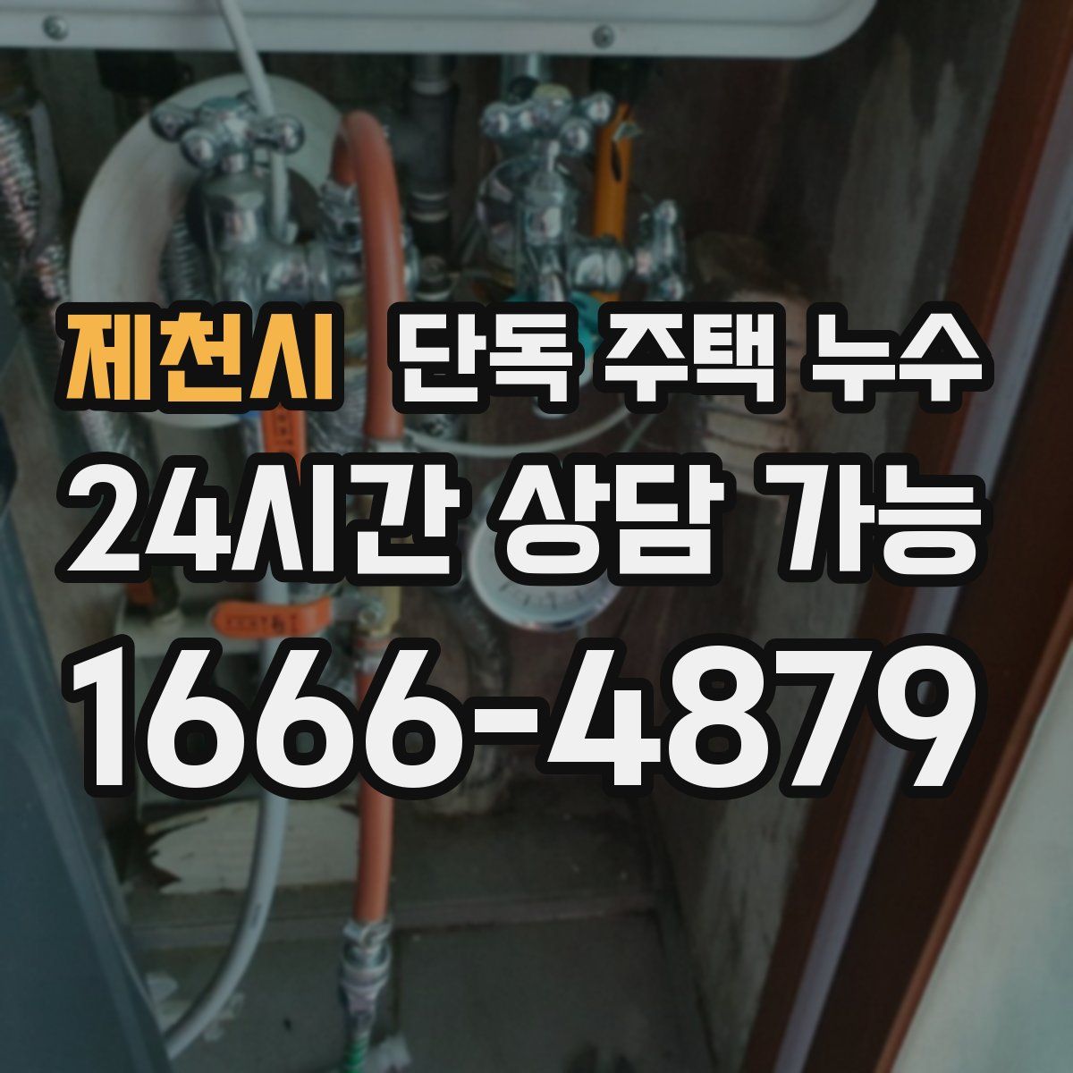 제천시 단독 주택 누수