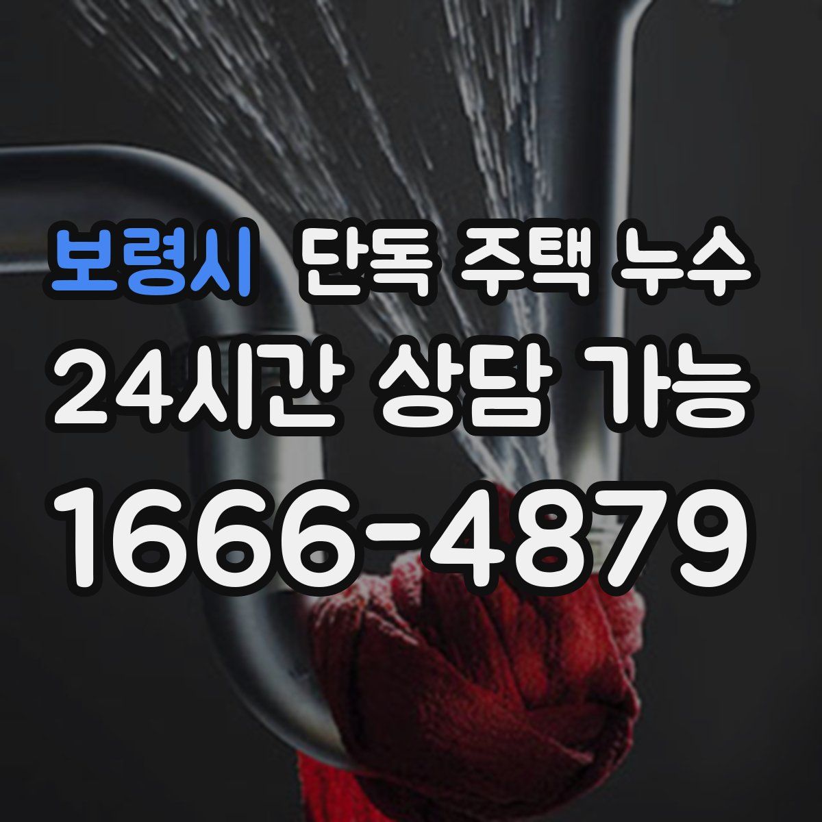 보령시 단독 주택 누수